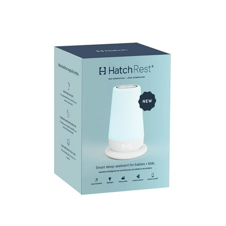 Hatch Rest+ 2nd Gen All-in-one Sleep Assistant, Nightlight & Sound Machine with Back-up Battery