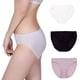 thumbnail image 2 of Qarigey Bragas de 3 piezas, ropa interior de tiro medio, lencería, pantalones cortos transpirables cómodos, diario para mujer, blanco S Type3 NO3, 2 of 6
