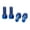 Color:Blue, variant on 4Pcs 5x12mm Water Bottle Cage Bolt Mountain Bike Cycling Bottle Holder Screw Stainless Steel Kettle Holder Screw
