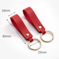 thumbnail image 5 of ASLSAW Multicolor Leather Keychain Business Gift Leather Keyring Men Women Car Key Strap Waist Wallet Key Chains Key Rings, 5 of 5