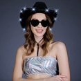 thumbnail image 3 of Sombrero de Vaquera Espacial Divertido Funcredible con Luces Negras para Disfraz de Halloween, 3 of 3