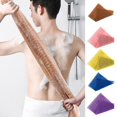 thumbnail image 3 of VERMON Bath Sponge,3Pcs Bath Sponge Quick Drying Exfoliating African Long Net Bath Sponge Back Scrubber Daily Use, 3 of 5