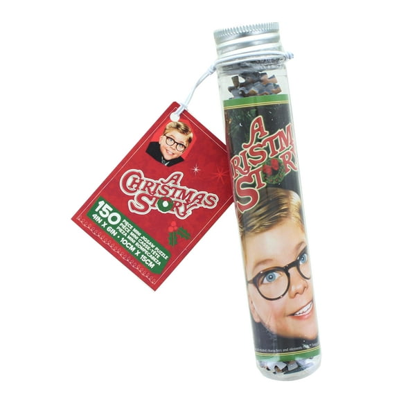 A Christmas Story 150 Piece Micro Jigsaw Puzzle In Tube