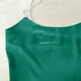 thumbnail image 5 of Bigersell Cocktail Dresses Plus Size Fashion Women Summer Solid Camis Strapless Sleeveless Tank Mini Dress Regular T-Shirt Dress Style 23341, Female Cropped Dresses Green M, 5 of 5