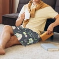 thumbnail image 6 of Rocae Gamers for Men's Soft Sleep Pajama Shorts, Waistband and Pockets, 6 of 9