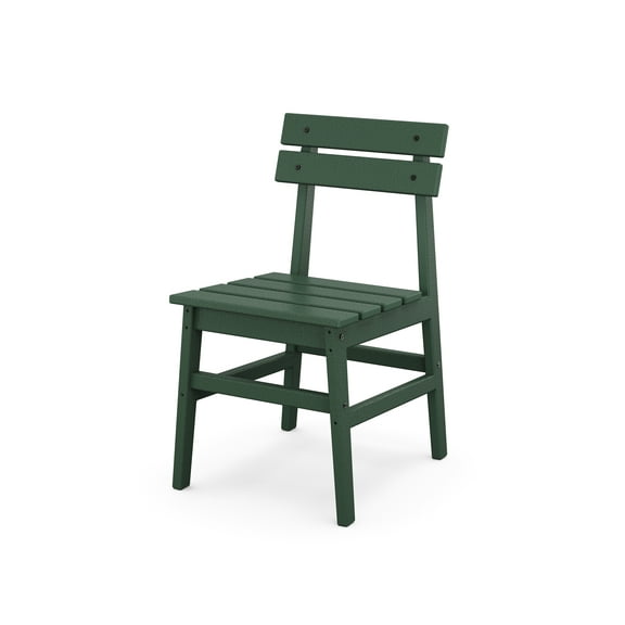 POLYWOOD® Modern Studio Plaza Chair (Single) in Green
