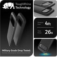 thumbnail image 3 of TUDIA MergeGrip Google Pixel 9 Case / Pixel 9 Pro Case Heavy Duty Protection - Matte Black, 3 of 6