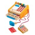 thumbnail image 2 of Hape Checkout Register Kid's Wooden Pretend Play Set - E3121, 2 of 9