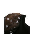 thumbnail image 4 of FOCUSNORM Little Girl Suit Summer Clothes Polka Dot Crop Tops+Ripped Shorts, 4 of 7