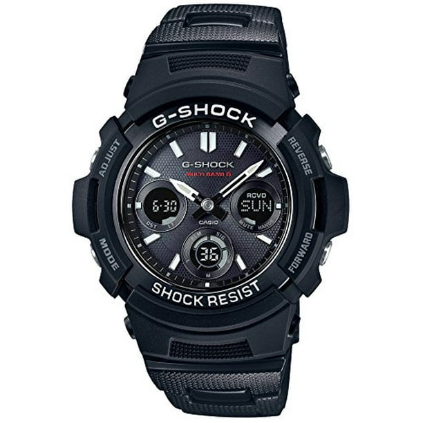 Casio Watches G SHOCK Radio solar AWG M100SBC 1AJF black Walmart