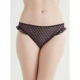 thumbnail image 2 of Joyspun Women's Sheer Mesh Cheeky Panty, 2toPack, JS833, 2 of 3