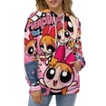 thumbnail image 5 of The Powerpuff Girls Unisex Adult Hoodie Casual Hooded Sweatshirt Pullover Novelty 3D Printed Sweater Jacket S, 5 of 8