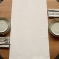 thumbnail image 5 of France Towers Table Runner, Retro Hand-Painted Seal Architectural Art Washable Cotton Linen Table Runners 36 Inches Long, Dresser Scarf Runner for Nightstand/End Tables/Round Tables 13''x36'', 5 of 9