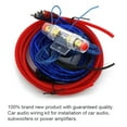 thumbnail image 4 of Car Audio Wiring Kit 8 Gauge Power Installation Wiring Wire Control Cable for Car Audio Subwoofer Speaker, 4 of 5