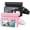 Black + Pink, variant on IPX8  Fanny Pack, [Up to 8.5"]  Bag for Women, Floating Phone Pouch Dry Bag for  17 16 15 Pro Max, Passport, Wallet, Card, Travel Beach Kayaking Boating Essentials, 2 Pack