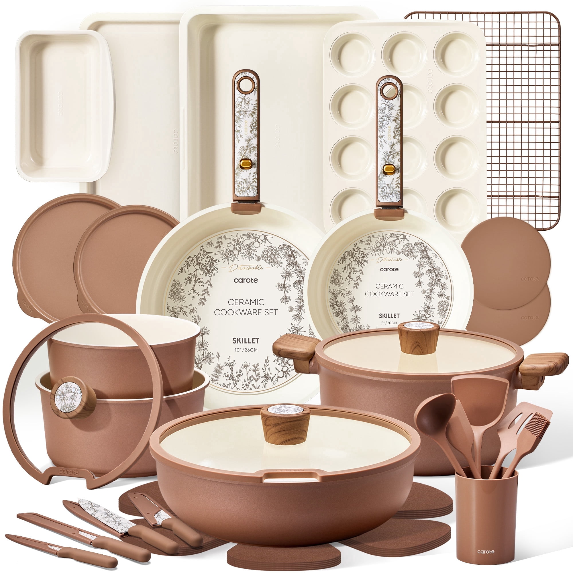 Ninja 14-Piece NeverStick Premium Ceramic Nonstick Cookware Set