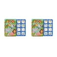 thumbnail image 1 of Vogacara Niños silencioso ocupado libro portátil a prueba de aceite impermeable esclarecedor preescolar pegatina juguete Navidad vacaciones regalo Animal 2piezas Vogacara CBP297456, 1 of 5