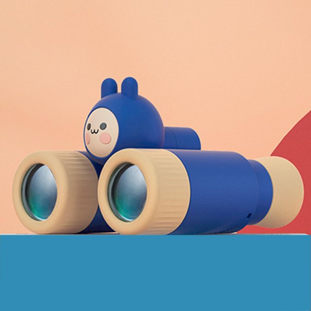 Telescopio Yotijar 10X para niños binoculares azul
