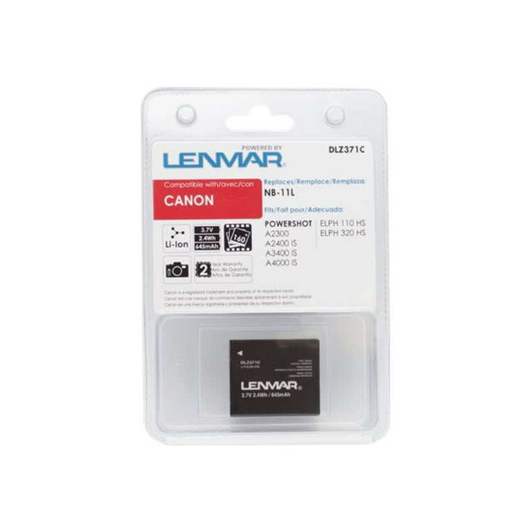 Lenmar DLZ371C - Battery - Li-Ion - 600 mAh - for Canon IXUS 17X