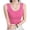 Yellow, variant on TKLPEHG Women's Fitted Tank Tops Casual Shirts Fashion Crew Neck Slim Tank Top Sleeveless Summer Solid Color Tshirt (Yellow,Free Size)