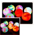 thumbnail image 4 of Pelotas antiestrés que rebotan, 5 piezas, pelotas saltarinas intermitentes, pelotas saltarinas con pinchos suaves que se iluminan, rendimiento comprobado, 4 of 9