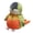 orange, variant on Bird Plush Toy, 9.8 in Small Stuffed Animal, Soft Round Bird Plush for Kids, Bedroom Decor, Desk Decor, Birthday Gift