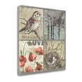 thumbnail image 1 of 19" x 19" Bird 4 Patch III By Anita Phillips- Print on Canvas Fabric Multi-Color, 1 of 2