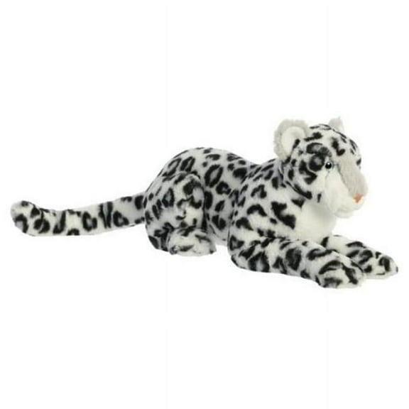 Asha White Leopard Luxe 20 in.