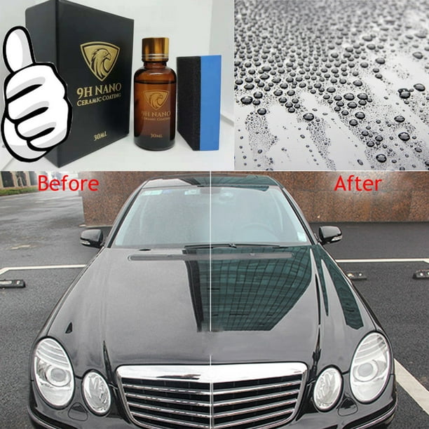 Fast-acting Coating Spray,Liquid Ceramic Spray Coating Top Coat Quick  Nano-Coating Auto Spray Wax 500ML 