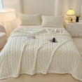 thumbnail image 4 of Wioihee Under $2.00 39.3x59.05in Decorative Soft Throw Blanket for Couch Warm Cozy Velvet Flannel Blanket for All Seasons Lightweight Comfy Checkered Blanket for Sofa Bed, 4 of 6