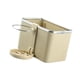 thumbnail image 4 of Caja de almacenamiento para reposabrazos de coche versátil con portavasos plegable, accesorios para coche, soporte para caja de pañuelos y organizador Beige, 4 of 7