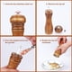 thumbnail image 4 of Molinillo de pimienta de madera, molinillo de pimienta de madera con aspereza ajustable, mecanismo de molienda de cerámica, molino de sal, 4 of 5