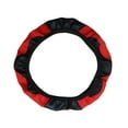 thumbnail image 1 of Steering Wheel Cover, Steering Wheel Cover, Car Steering Wheel Cover Elastic No Inner Ring Carbon Fiber Leather All Season Universal Slip Car Interior Handlebar Cover, Steering Wheel Covers, 1 of 9