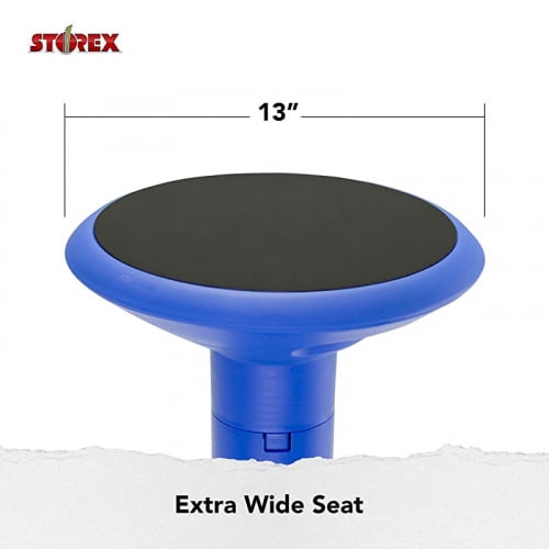 Tabouret oscillant 12 à 18 po, bleu