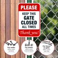 thumbnail image 4 of Please Keep Gate Closed Sign,, 4 of 8