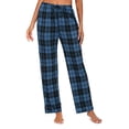 thumbnail image 3 of WILLBEST Pantalones Casuales para Mujer, Cómodos Pijamas de Cuadros con Pierna Ancha, Pantalones Largos de Yoga para Un Estilo Versátil de Día y Noche y Relajación. Extra Grande, 3 of 6