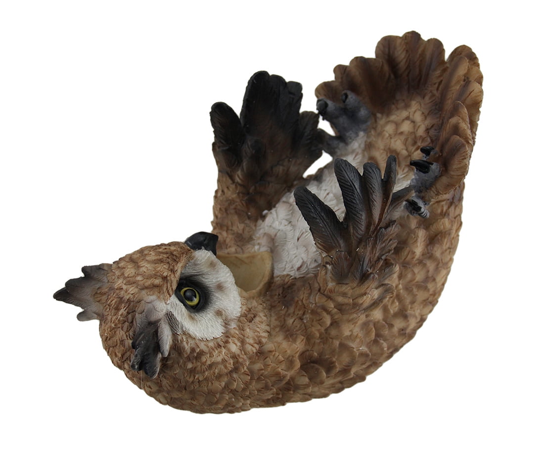 Adorable Hand Painted Owl Wine Bottle Holder