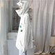 thumbnail image 5 of ICHUANYI Clearance Women's Stitching Three-Dimensional Pocket Cute Design Pullover Sweatershirt(White, S) ICHUANYI WER2023081400889, 5 of 9