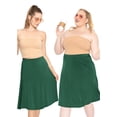 thumbnail image 2 of Stretch Is Comfort Women's Knee Length A-Line Flowy Skirt | Adult Xsmall- 5x, 2 of 6
