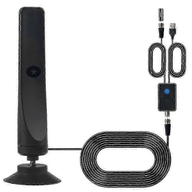 Rewave Antena, Rewave Antenna, TV Antenna, Suction Cup TV Antenna Plug Play--