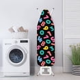 thumbnail image 3 of HELLHERO Digital Pattern Design Elastic Edges Polyester Fabric Iron Padding Cover with Easy to Store Household Dustproof Covers High Temperature Ironing Board Protector Cover, 3 of 5