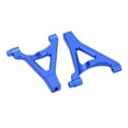 thumbnail image 3 of 1 par de brazos de suspensión delanteros superiores de aleación de aluminio para Traxxas Slash4WD 1/16 RC Car Upgrade Parts Bleu, 3 of 14