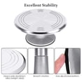 thumbnail image 5 of BOKYAN 22Pcs 12.2 Inch / 31 cm Aluminum Alloy Cake Turntable Cake Decorating Kit Supplies Baking Set with Rotating Stand Icing Spatula Scrapers Decorating Bags Stainless Steel Decorative Heads, 5 of 6