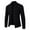 Black-Athletic-Men, variant on Zedker Men's Cardigan Sweaters Casual Wool Blend Long Sleeve Shawl Collar Buttons Down Cable Knit Sweater Black L
