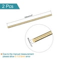 thumbnail image 2 of Unique Bargains 3mm Diameter 100mm Length Brass Solid Round Rod for DIY Craft 2 packs, 2 of 4