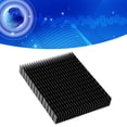 thumbnail image 1 of Disipador de Calor de Aluminio, Disipador de Calor de Chip, Radiador Enfriador de Disipador de Calor de Aluminio, Refigigo eficiente para PCB Amplifor de CPU, Oxidación, 1 of 7