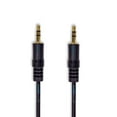 thumbnail image 3 of SatelliteSale Auxiliary 3.5mm Audio Jack Male to Male Aux Cable Universal Wire PVC Black Cord 3 feet, 3 of 7