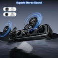 thumbnail image 2 of Altavoces de ordenador SENZER CS30 Bluetooth USB para escritorio, 2 of 9