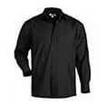 thumbnail image 2 of Ed Garments Men's Big And Tall Covered Placket Cafe Shirt, BLACK, XX-Large, 2 of 2