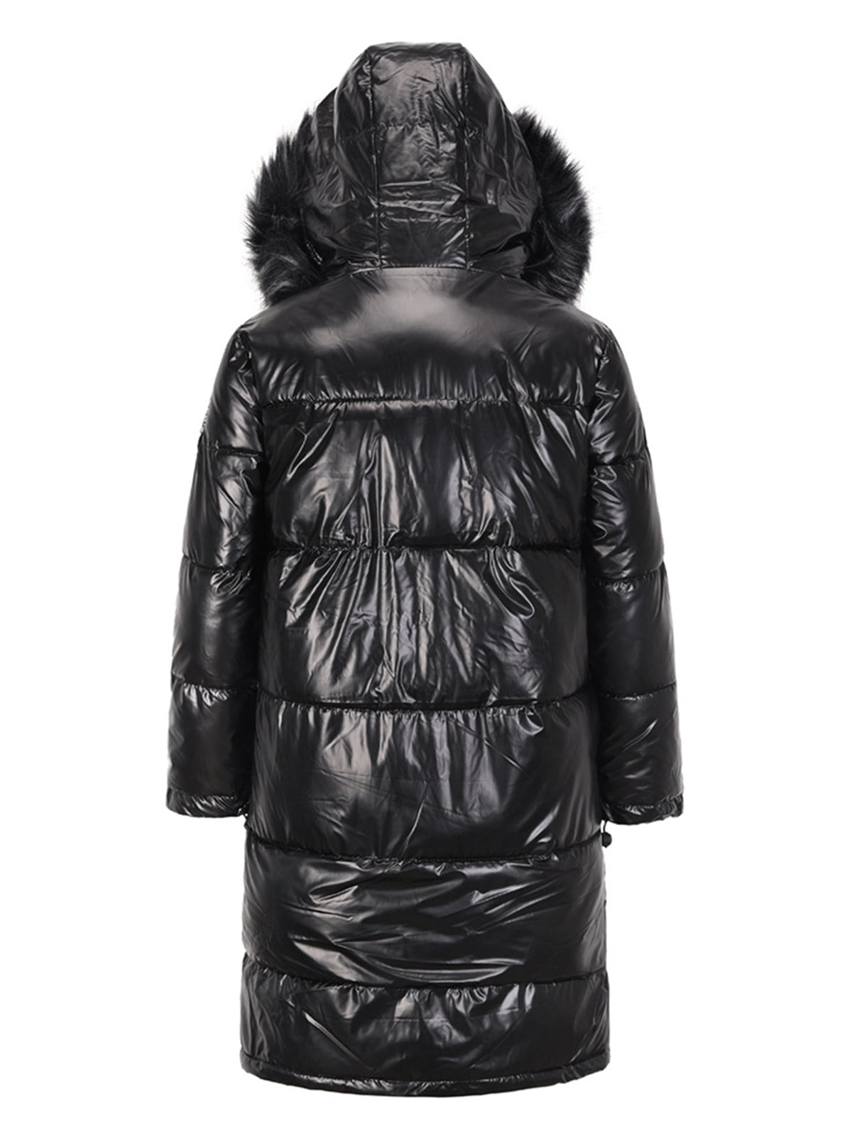 metallic snow jacket